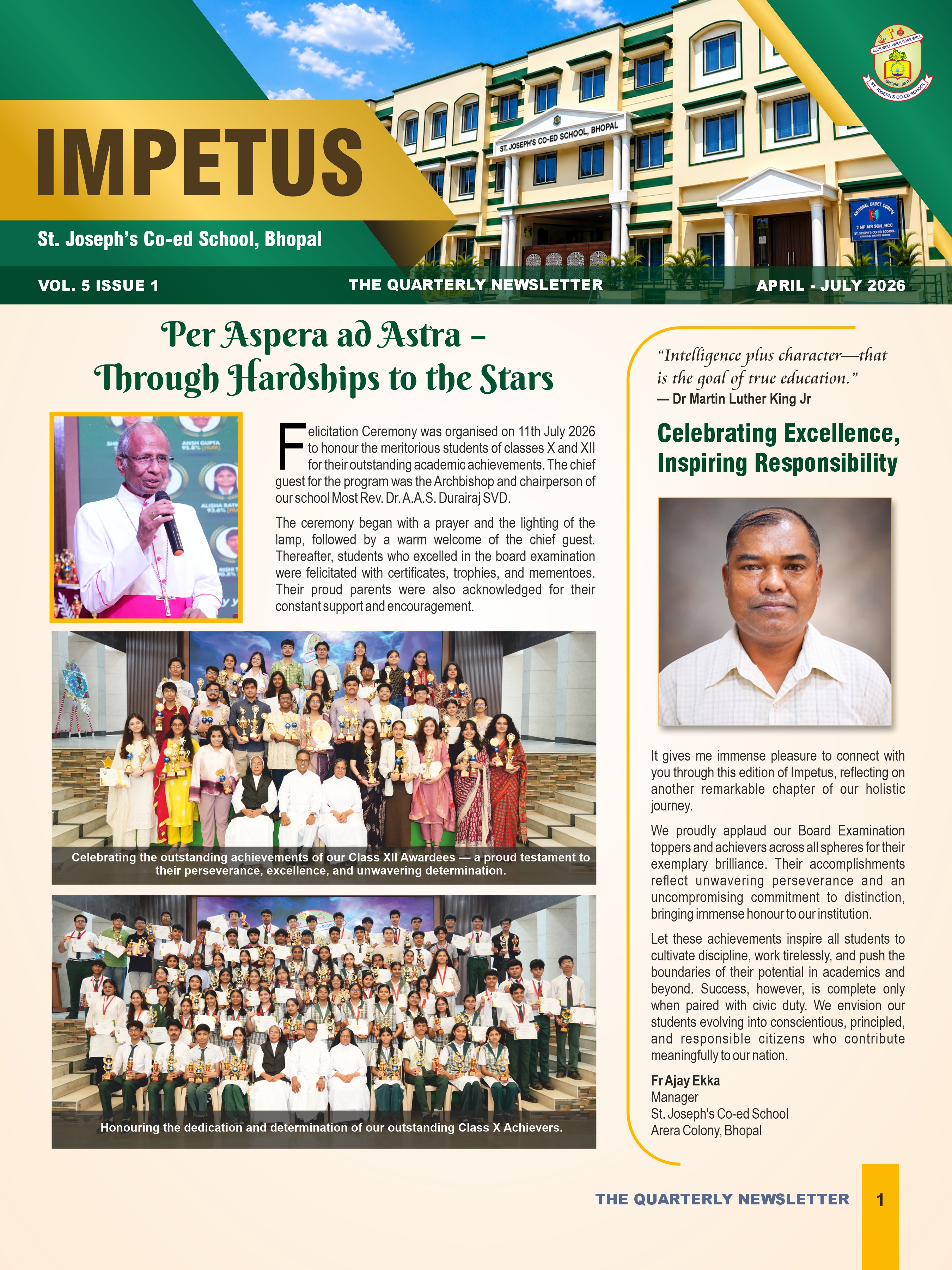 Newsletter [April to July] 2026